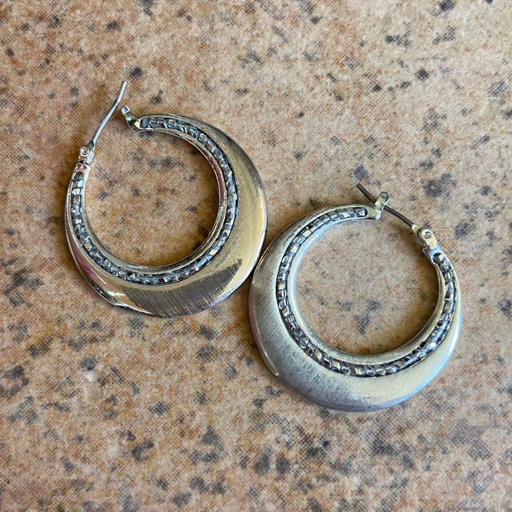 Sterling Silver Hoop Earrings